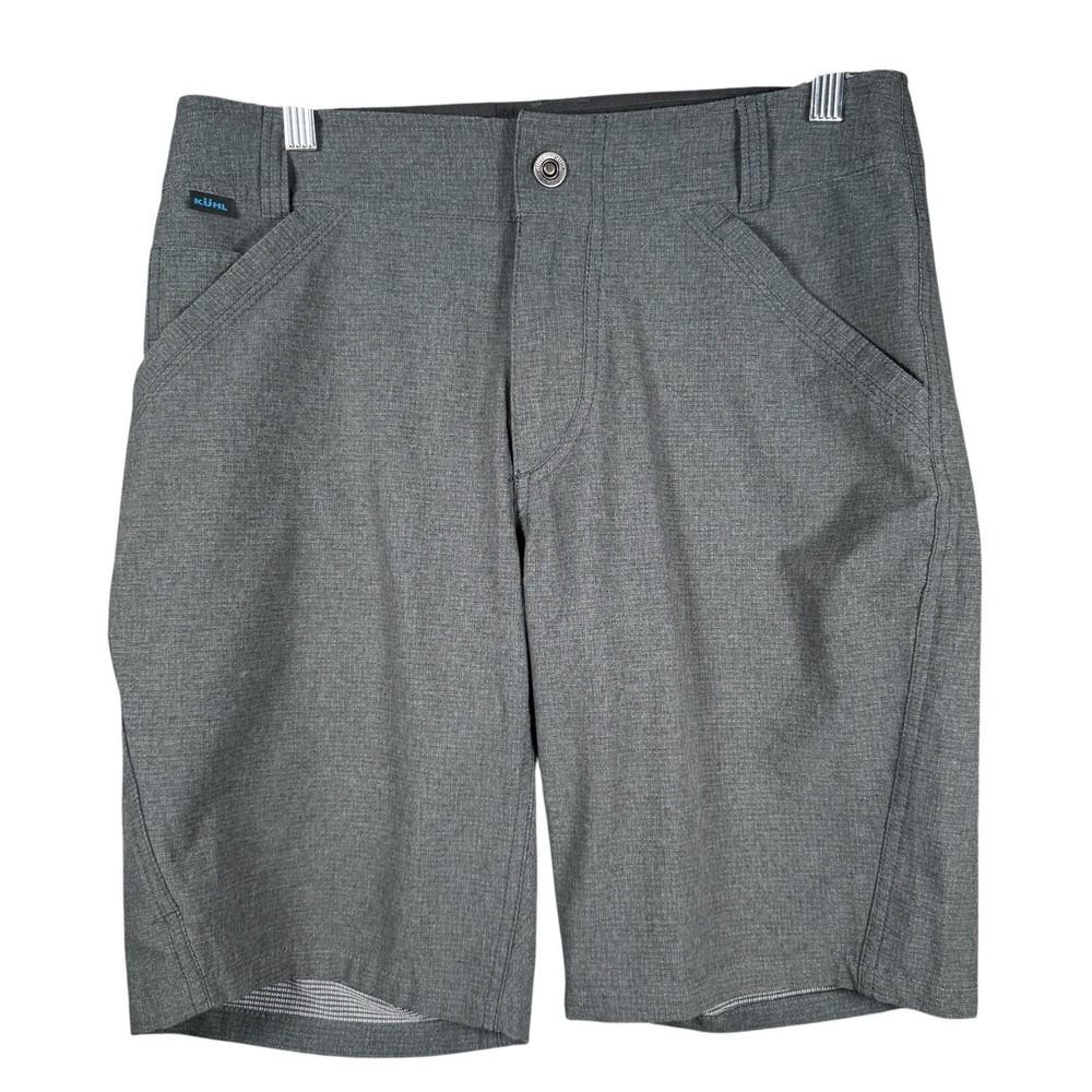 Kuhl Vortex Vent Shorts Mens 30 Gray Breathable Outdoor Lightweight Hiking 5147